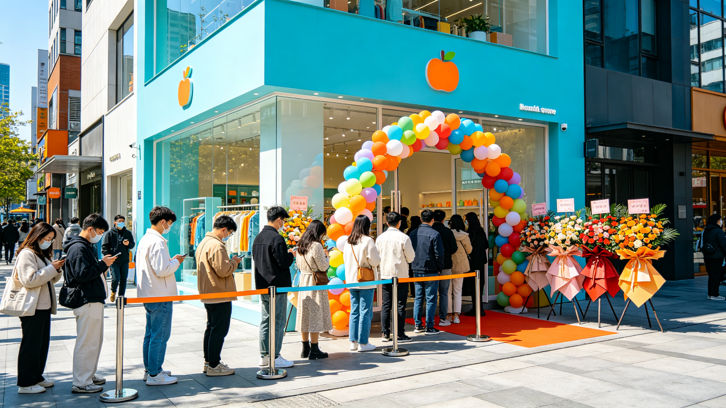 新店开业客流爆满效果